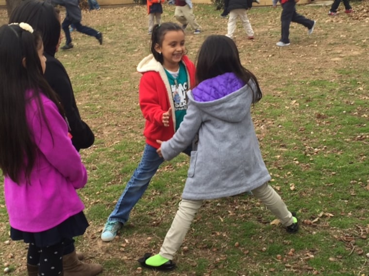 Socializing is an important part of play. The American Academy of Pediatrics calls recess “a crucial and necessary component of a child’s development.”