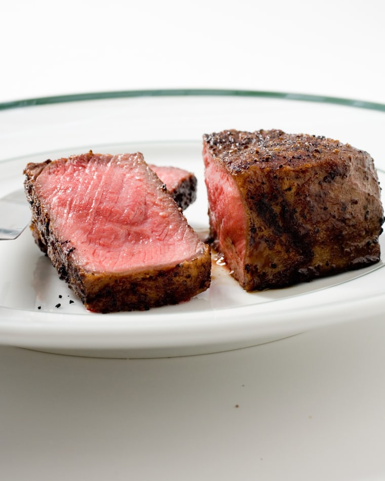 America's Test Kitchen pan-seared strip steak