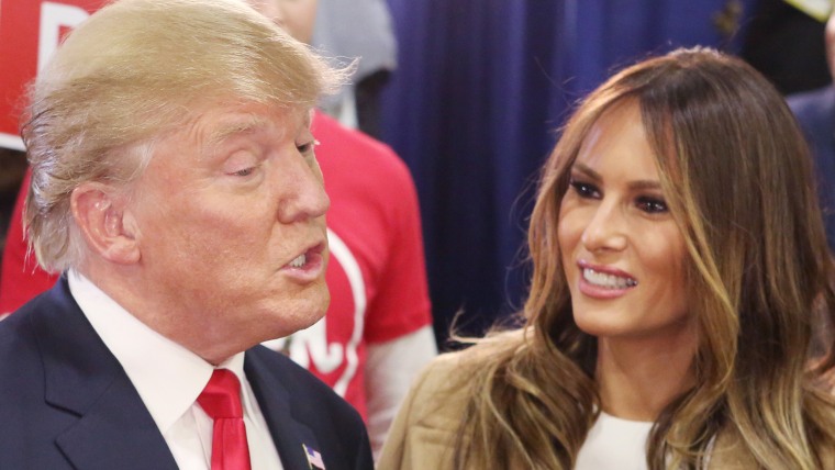 Donald Trump and Melania Trump