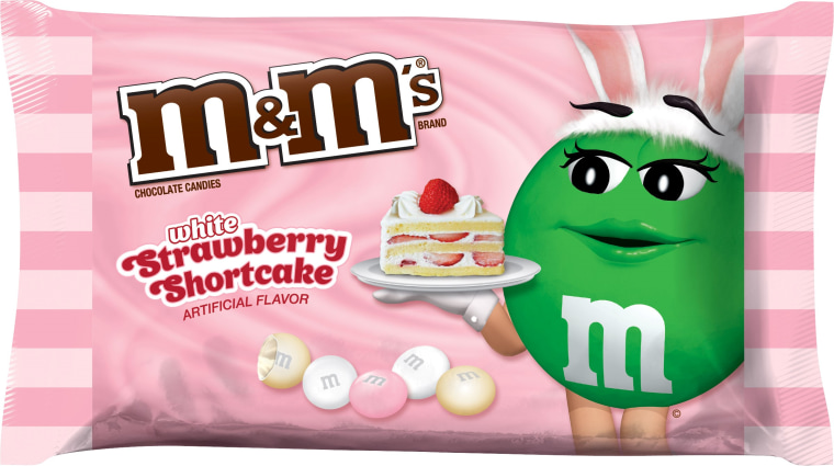 White Strawberry Shortcake M&amp;M'S