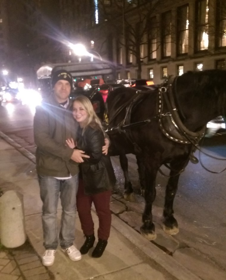 Chris Dempsey and Heather Krueger, who ended up falling in love and getting engaged after Chris donated a part of his liver to save Heather’s life even though they were initially total strangers.