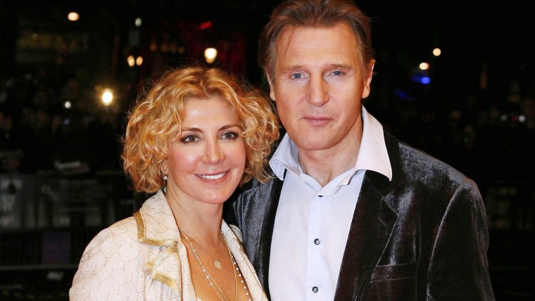 Liam Neeson opens up about late wife Natasha Richardsons touching wedding song pic pic