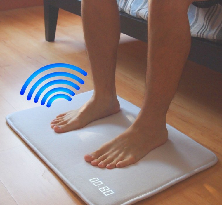 The Ruggie: The floor mat alarm clock that forces you out of bed