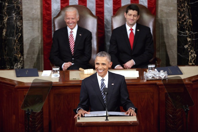 Image: President Obama Delivers His Last State Of The Union Address To Joint Session Of Congress