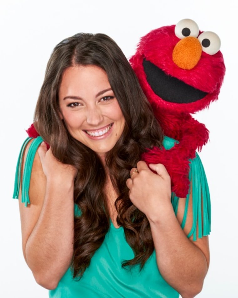 Actress Suki Lopez, Elmo