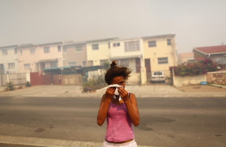 Image: Fire in Cape Town