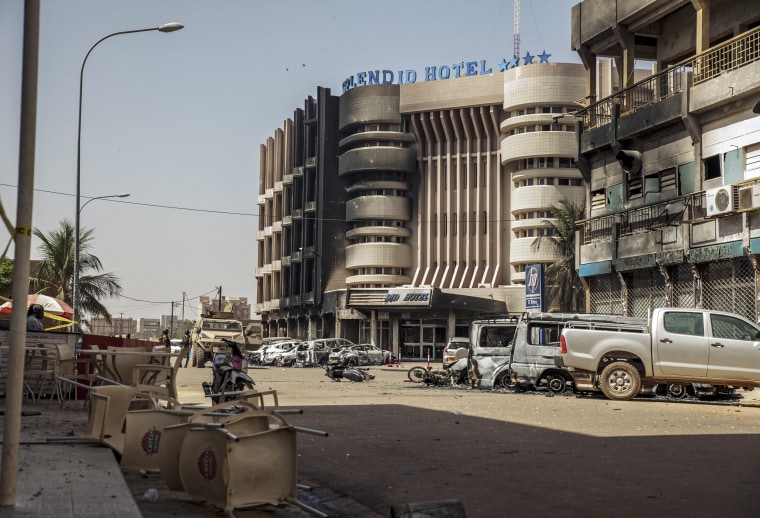 Image: Militant attack in Ouagadougou