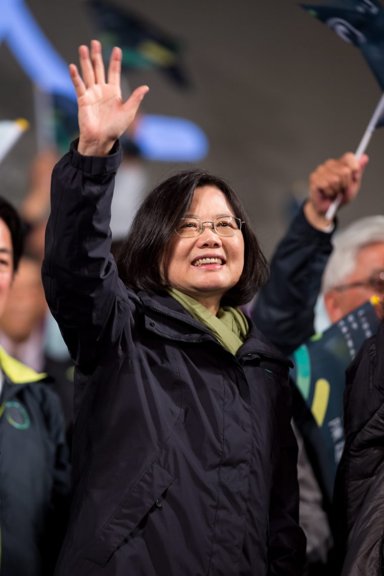 Image: Tsai Ing-wen is Taiwan's first female president elect