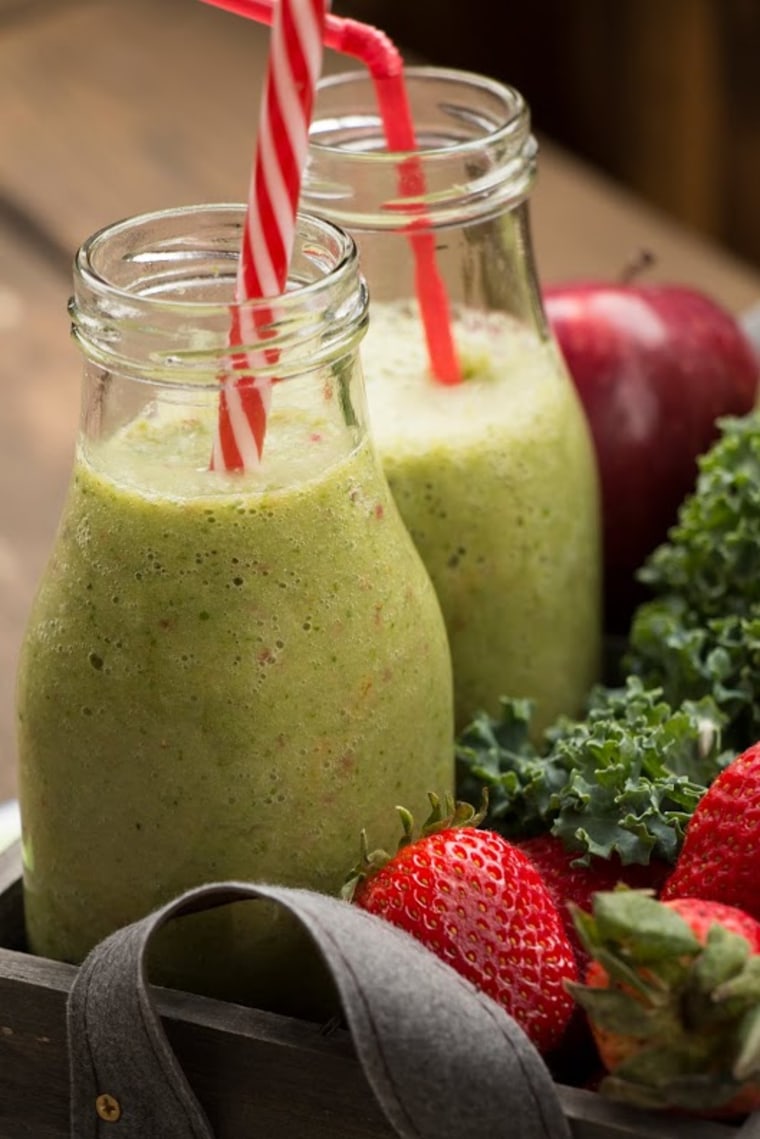 Tropical kale smoothie recipe by TODAY Food Club member Anne Smitz
