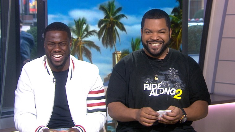 Kevin Hart and Ice Cube