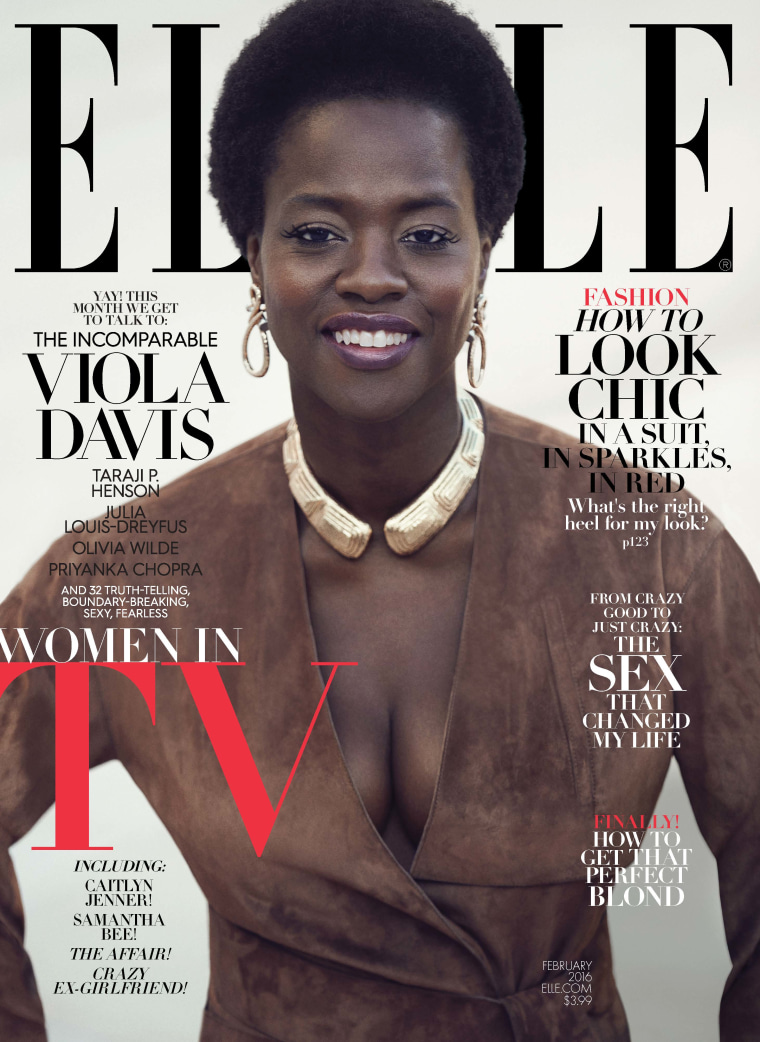 Viola Davis on ELLE magazine