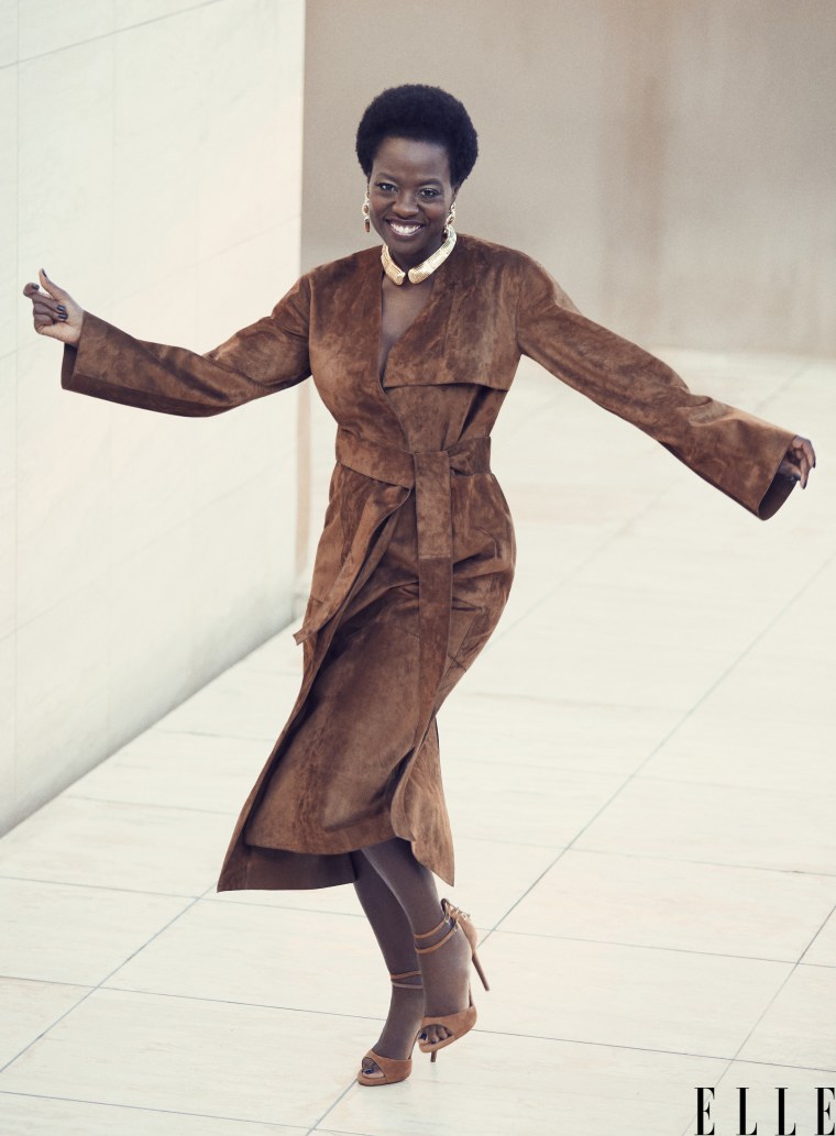 Viola Davis in ELLE magazine