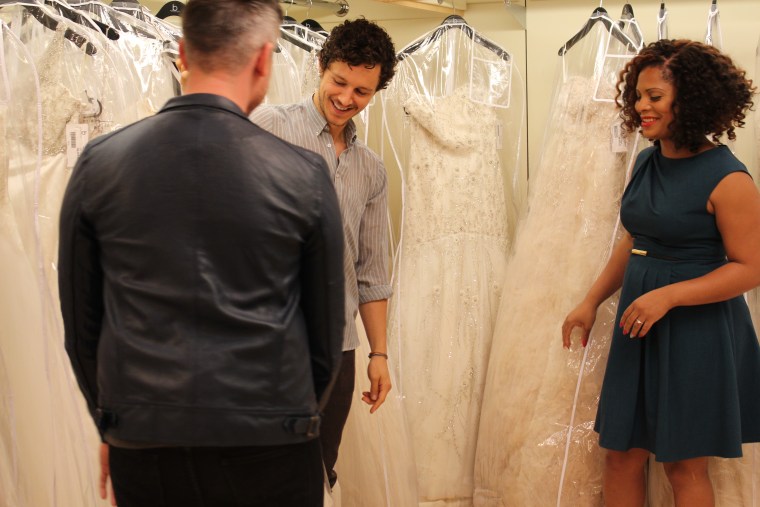 Precious Davis searches for a dress on TLC's "Say Yes to the Dress."