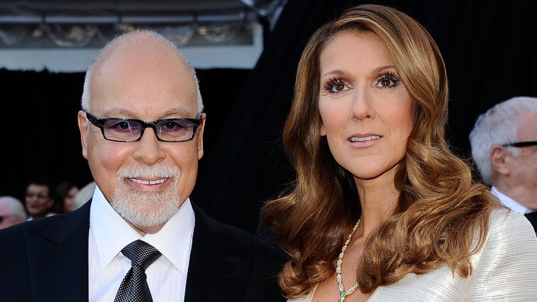 Rene Angelil and Celine Dion