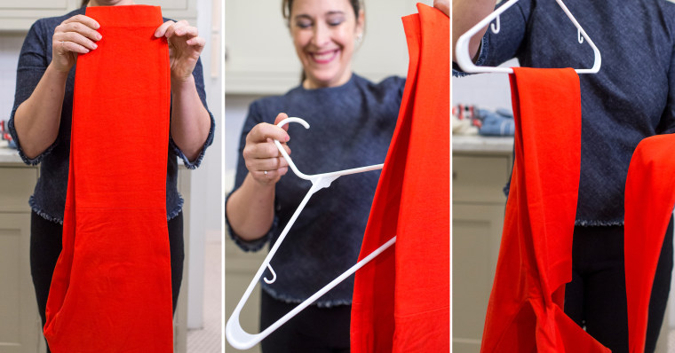 How to Hang Your Dress Pants (So They Don't Fall Off the Hanger) :  r/coolguides