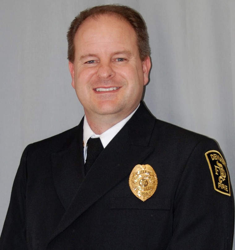 Image: A photo of Fire Chief Eric Tade