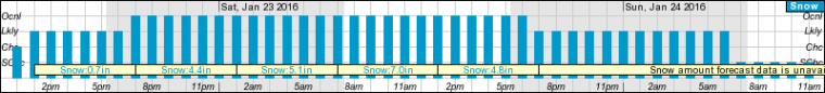 IMAGE: Washington-Baltimore snow forecast graph