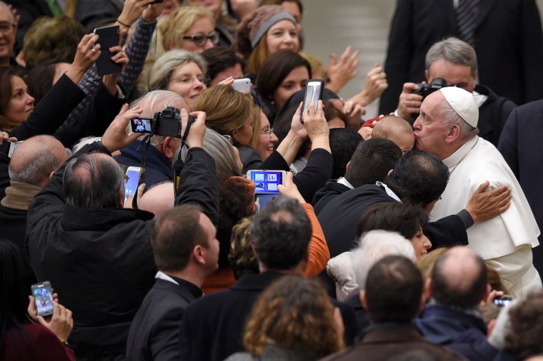 Image: TOPSHOT-VATICAN-POPE-AUDIENCE-JUBILEE