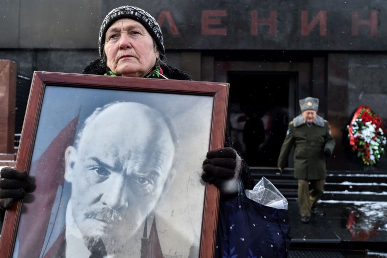Image: TOPSHOT-RUSSIA-POLITICS-HISTORY-COMMUNISTS-LENIN