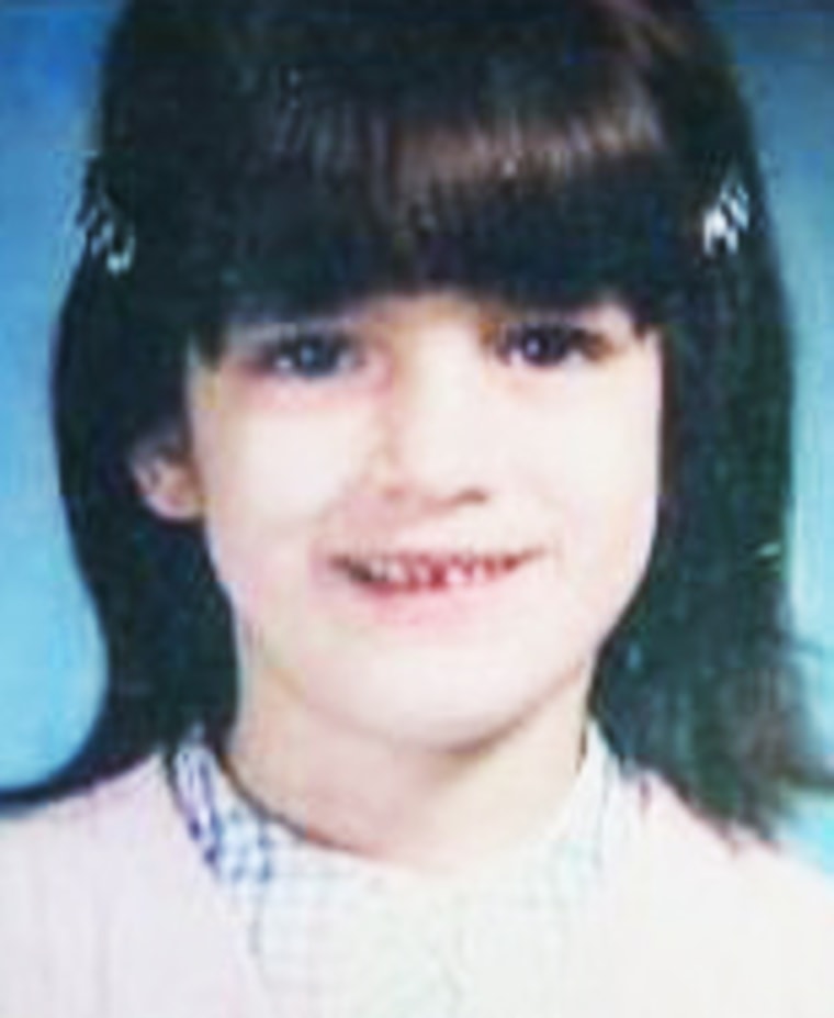 This was Michelle Norris's last school photo before she was kidnapped and murdered.