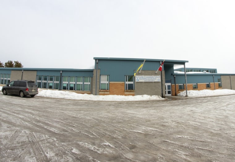 La Loche Community School in northwest Saskatchewan is seen in an undated photo from the school's website.