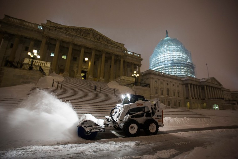 Image: Blizzard Hits Washington, DC