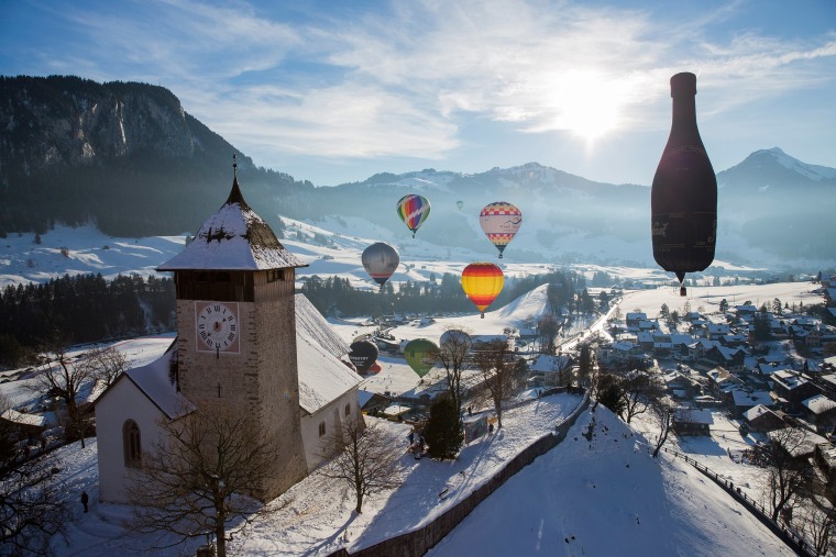 Image: 38th International Balloon Festival of Chateau-d'oex