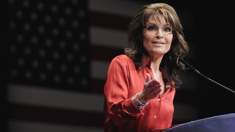 Sarah Palin speaks to the Conservative Political Action Conference (CPAC) in Washington