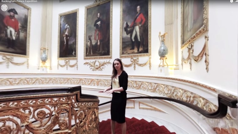 Image: Buckingham Palace tour now available online in 3D