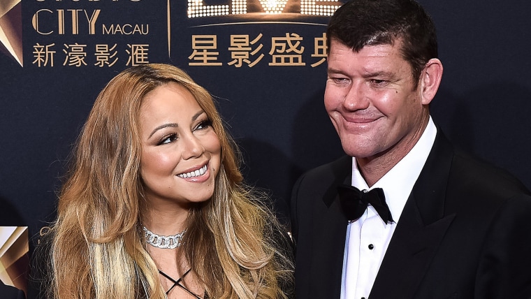 Image: MACAU-ENTERTAINMENT-AUSTRALIA-US-CAREY-PACKER-ENGAGEMENT-FILES