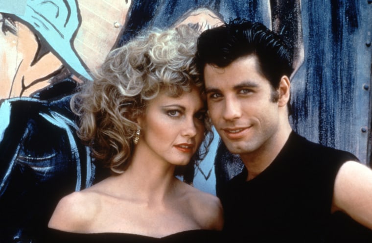 GREASE, Olivia Newton-John, John Travolta, 1978. © Paramount Pictures/ Courtesy: Everett Collection