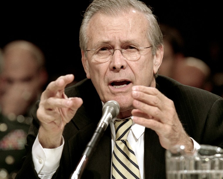 Image: Donald Rumsfeld