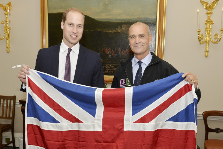 Image: Prince William and Henry Worsley