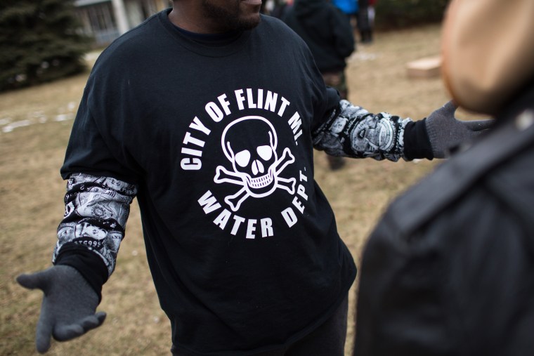 Image: Federal State Of Emergency Declared In Flint, Michigan Over Contaminated Water Supply