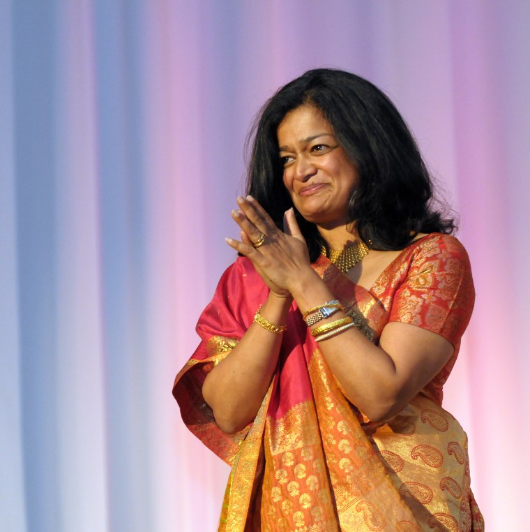 Pramilla Jayapal at a 2012 for OneAmerica. Jayapal, currently a state senator in Washington, announced her candidacy for the House of Representatives last week.