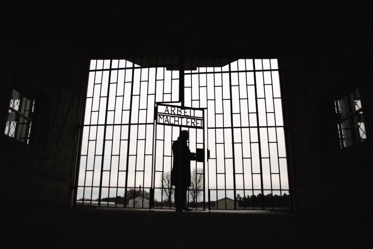 Image: Sachsenhausen Nazi death camp, International Holocaust Remembrance Day