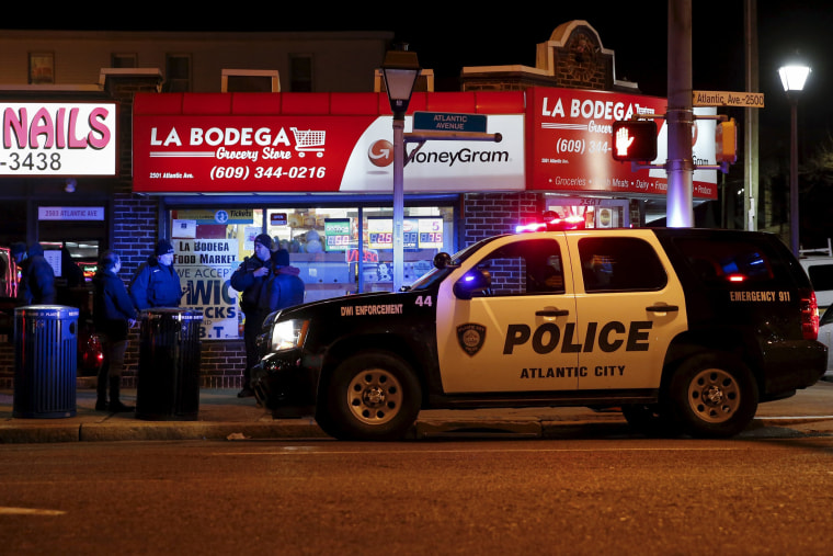Image: Atlantic City police officers