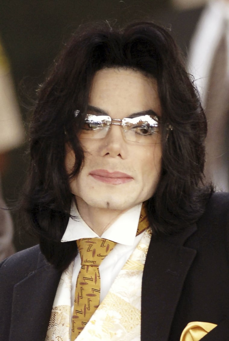 Image: File photo of Michael Jackson in Santa Maria