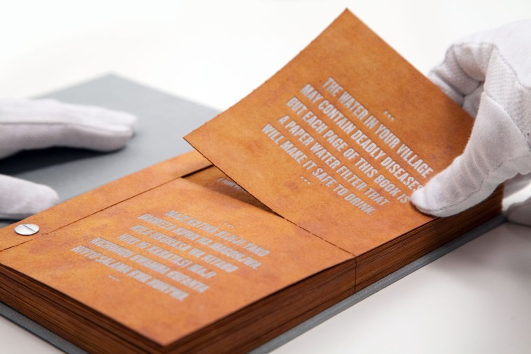 Image: The Drinkable Book™