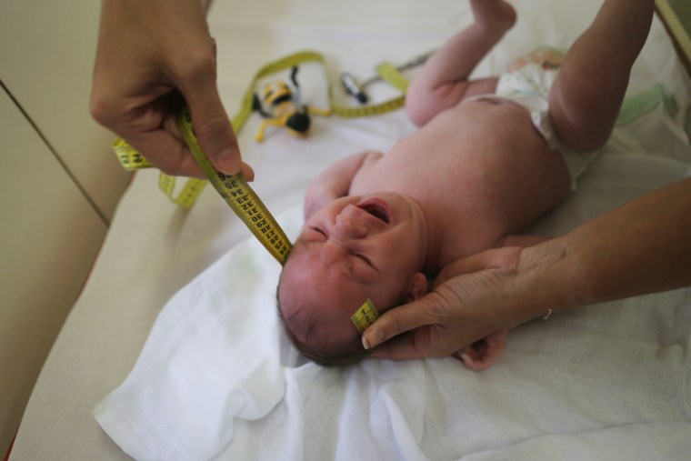 Image: Brazil Baby Measured