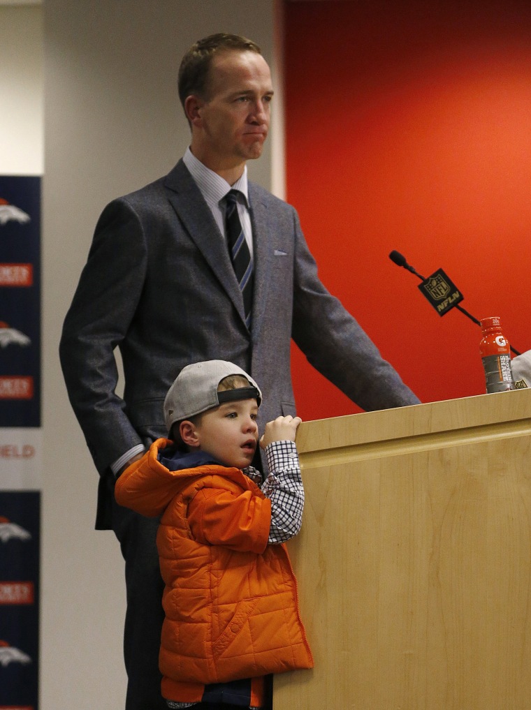 Peyton Manning's son, Marshall