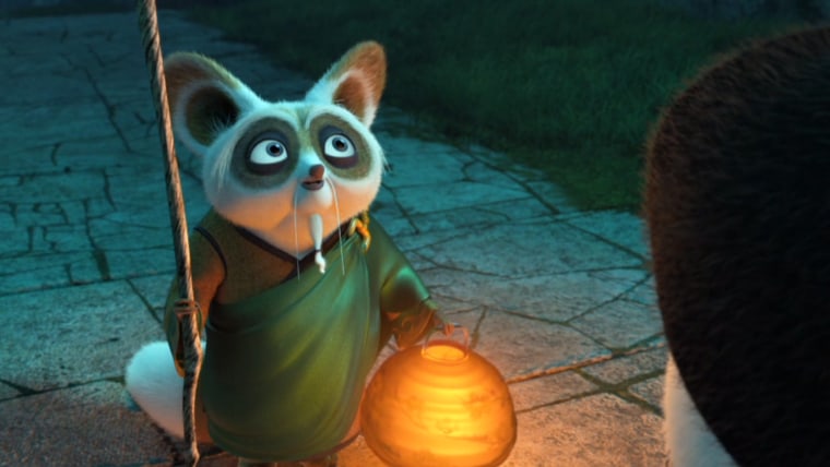 Image: Dustin Hoffman's character in the "Kung Fu Panda" movie franchise, Master Shifu