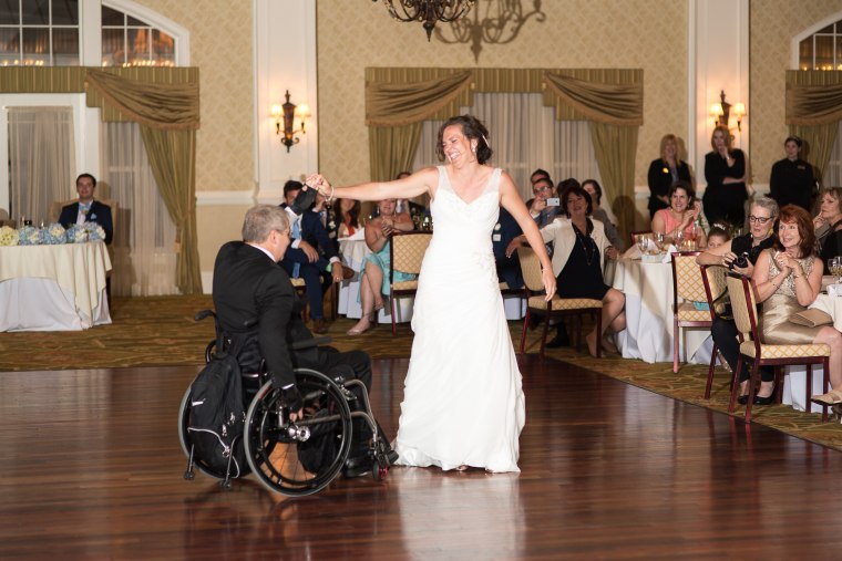 quadriplegic dad dance