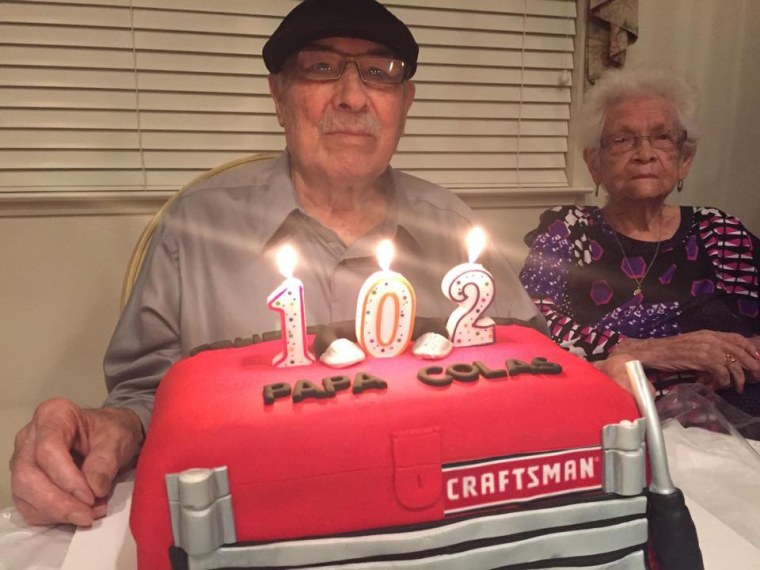 “They take care of each other,” granddaughter Leticia Ordaz said. “At the party, he kept looking around to see if she had gotten any cake yet."