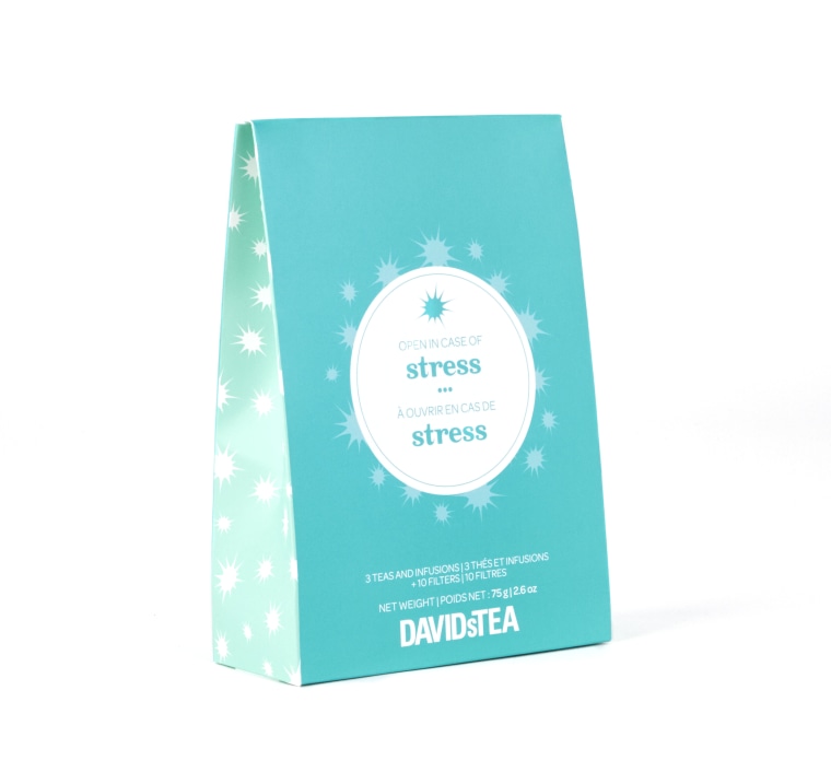 DavidsTea Open in case of stress tea