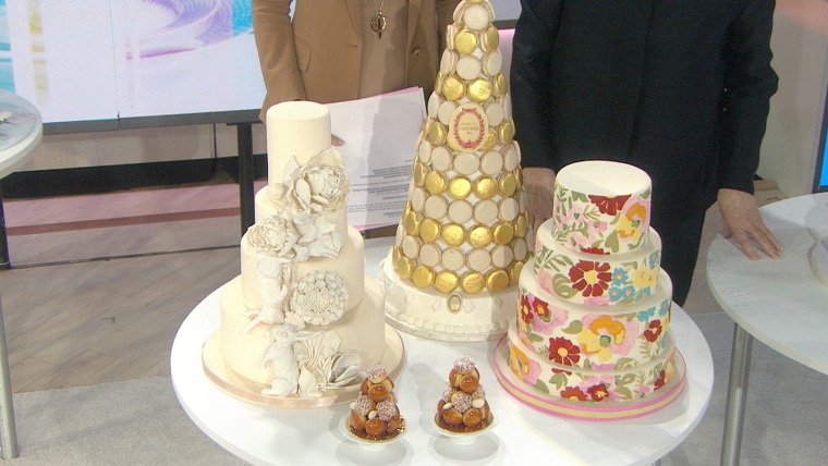 Modern wedding cakes