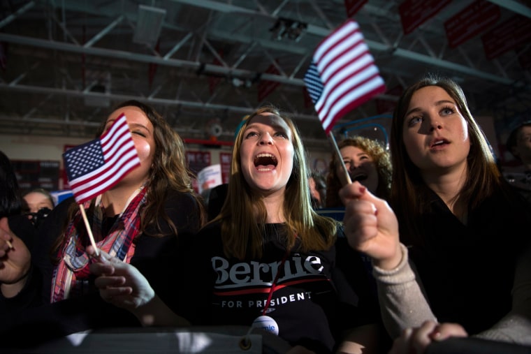 Image: Bernie Sanders Crowd