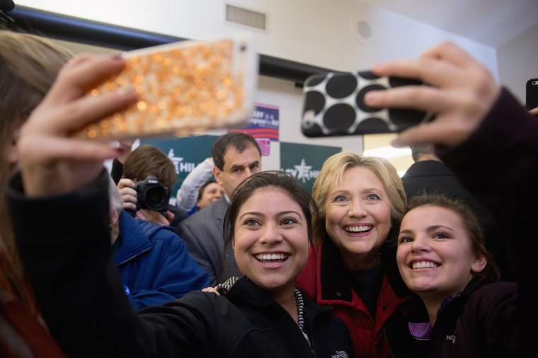 Image: Hillary Clinton Selfie