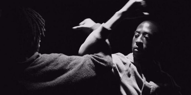 Performers featured in Dapline!, a choreographic collaboration between LaMont Hamilton and André M. Zachery, from the former’s Five on the Black Hand Side Project.