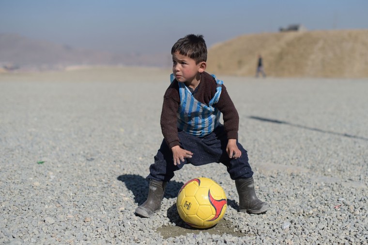 Image: TOPSHOT-FBL-AFG-ARG-ESP-AFGHANISTAN-SPORT-SOCIETY